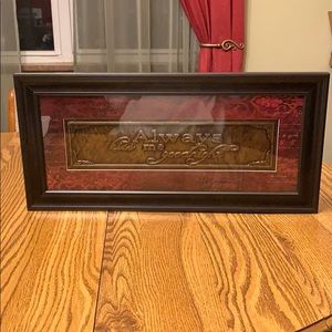 Always Kiss Me Goodnight Wall Art